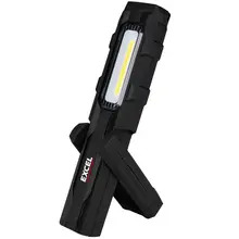 Excel EXL10948 10948 200 Lumens LED Rechargeable Magnetic Handheld Work Light with Flashlight