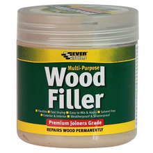 Everbuild Multi-Purpose Wood Filler Light Stain 250ML - 480461