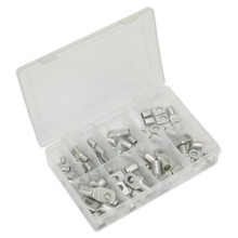 Sealey AB016CT Copper Lug Terminal Assortment 52pc