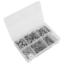 Sealey AB077NW Stainless Steel Nut and Washer Assortment M5-M10 500pc