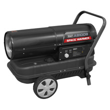 Space Warmer® Kerosene/Diesel Heater with Wheels 100,000Btu/hr