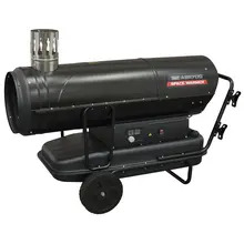 Sealey ABI1700 Space Warmer&reg; Indirect Kerosene/Diesel Heater with Wheels 170,000Btu/hr