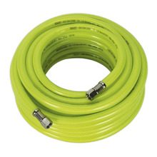 Sealey AHFC15 High-Visibility Air Hose with 1/4