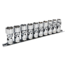 Sealey AK2710 Premier Universal Joint Socket Set 3/8