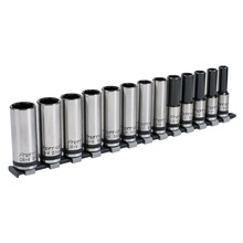 Sealey AK2745B Premier Black Deep Lock-On&trade; Socket Set 1/2