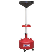 Sealey AK36D Manual Discharge Mobile Oil Drainer 36L