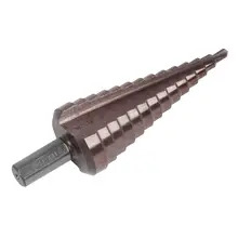 Sealey AK4732 Straight Flute HSS Cobalt Step Drill Bit 4-30mm