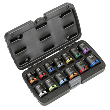 Sealey AK56160M Lock-On&trade; Impact Socket Set 1/2