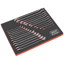 Sealey AK63256 Premier Metric/Imperial Combination Spanner Set 23pc