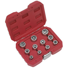 Sealey AK7281 Premier Bolt Extractor Socket Set 3/8