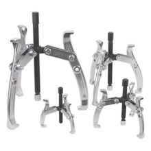 Sealey AK79 Reversible Triple Leg Puller Set 4pc