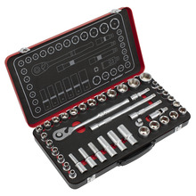 Sealey AK7925 Premier Platinum Metric/Imperial Socket Set 1/2