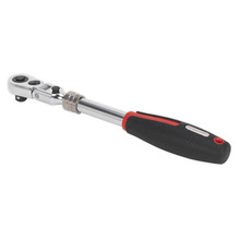 Sealey AK8983 Premier Platinum Locking Flexi-Head Extendable Ratchet Wrench 3/8