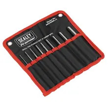 Sealey AK9109M Premier Roll Pin Punch Set 3-12mm 9pc
