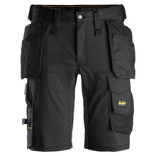 Snickers AW Stretch Shorts HP Black Size: 48