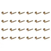 Eclipse 62237x24 Knurled Lever on Rose - Matt Antique Brass - 12 Pairs
