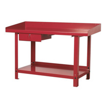 Steel Workbench with Drawer 1.5m