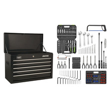 American PRO® Topchest 5 Drawer with 272pc Tool Kit - Black