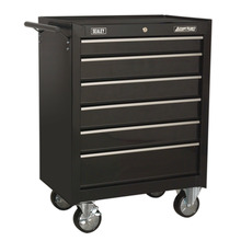 Sealey American PRO® Rollcab 6 Drawer - Black