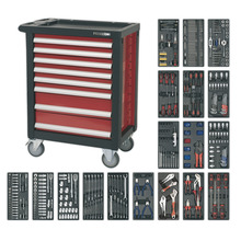 Sealey Premier™ Rollcab 8 Drawer with 707pc Tool Kit