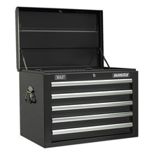 Superline PRO® Topchest 5 Drawer - Black