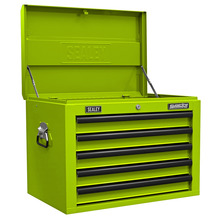 Superline PRO® Topchest 5 Drawer - Green/Black
