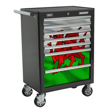 Superline PRO® Rollcab 7 Drawer & Wales Graphics Pack