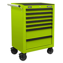 Sealey Superline PRO® Rollcab 7 Drawer - Green/Black
