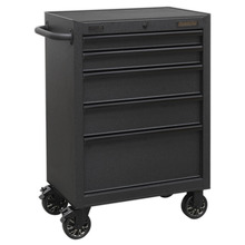 Sealey Superline PRO® Black Edition Rollcab with 5 Soft Close Drawers 680mm