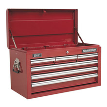 Superline PRO® Topchest 6 Drawer - Red