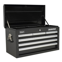 Superline PRO® Topchest 6 Drawer - Black