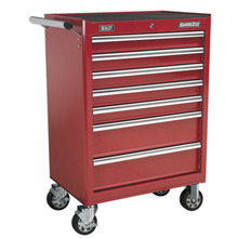 Sealey Superline PRO® Rollcab 7 Drawer - Red