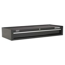 Superline PRO® Heavy-Duty Mid-Box Tool Chest with Drawer - Black