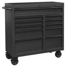 Superline PRO® Black Edition Rollcab with 11 Soft Close Drawers 1040mm