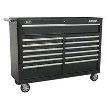 Superline PRO® Rollcab 13 Drawer - Black