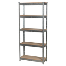 Sealey AP6150GS Racking Unit with 5 Shelves 150kg Capacity Per Level