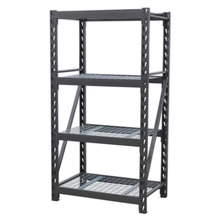 Sealey Heavy-Duty Racking Unit with 4 Mesh Shelves 640kg Capacity Per Level