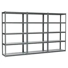 Sealey AP6548COMBO1 Racking Unit with 5 Shelves 600kg Capacity Per Level