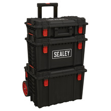 Heavy-Duty Mobile Storage System Set 3pc