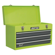 Sealey AP9243BBHV American PRO&reg; Tool Chest 3 Drawer - Green/Grey