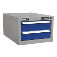 Sealey Premier Industrial™ Double Drawer Unit for API Series Workbenches