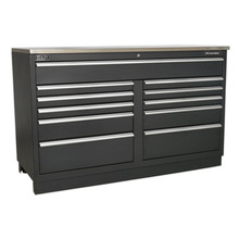 Premier™ Heavy-Duty Modular Floor Cabinet 11 Drawer 1550mm