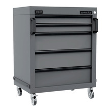 Sealey Superline PRO® Black Edition Modular Mobile Cabinet 5 Drawer 650mm