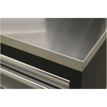 Sealey APMS50SSB Superline PRO&reg; Stainless Steel Worktop 1360mm