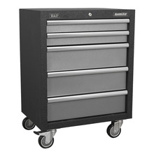 Superline PRO® Modular Mobile Cabinet 5 Drawer 650mm