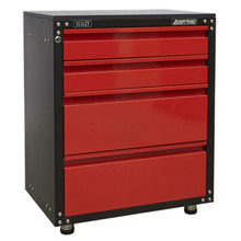American PRO® Modular Cabinet with Worktop 4 Drawer 665mm