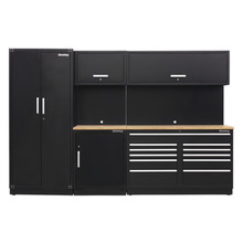 Sealey Premier™ Storage System with Hardwood Worktop 3.26m