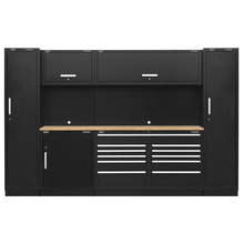 Sealey Premier™ Storage System with Hardwood Worktop 3.55m