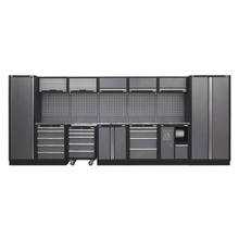 Superline PRO® Storage System with Stainless Worktop 4.92m
