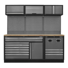 Sealey Superline PRO® Modular Storage System Combo with Pressed Wood Worktop